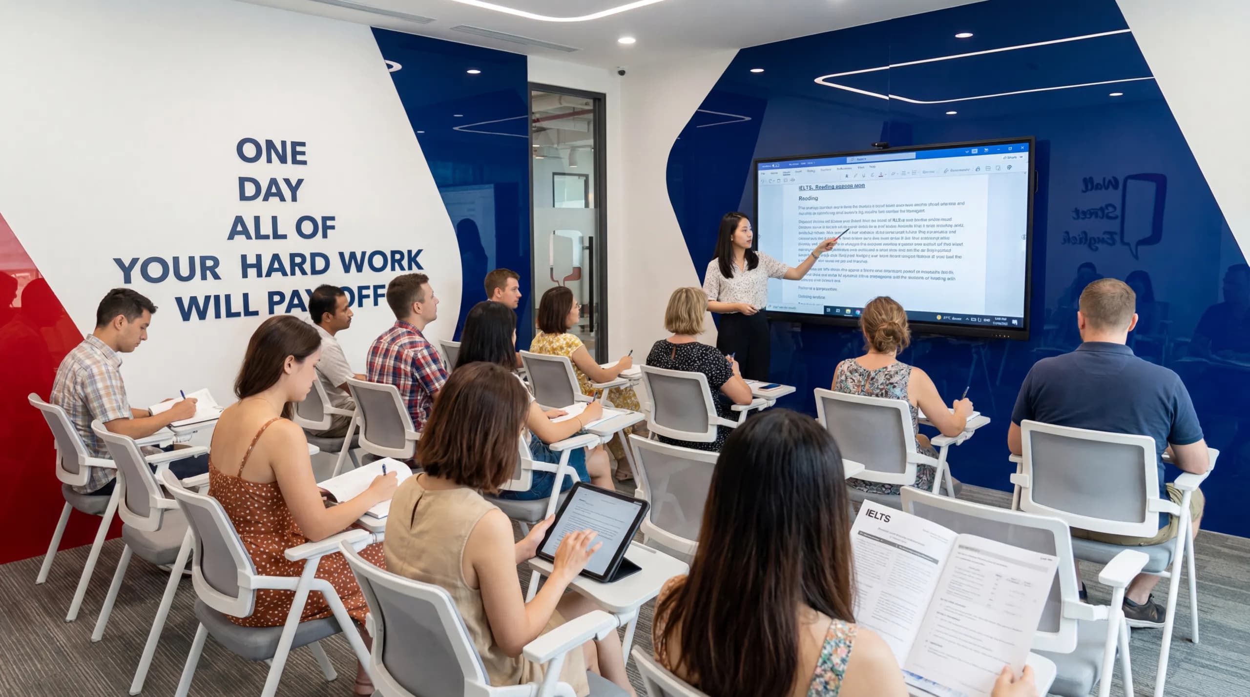 WSE Dubai trainer leading a small-group class in progress